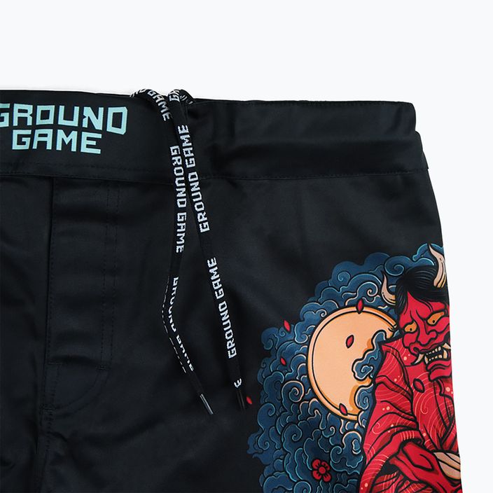 Pantaloncini da allenamento MMA Ashi Garami multicolore da uomo Ground Game 5