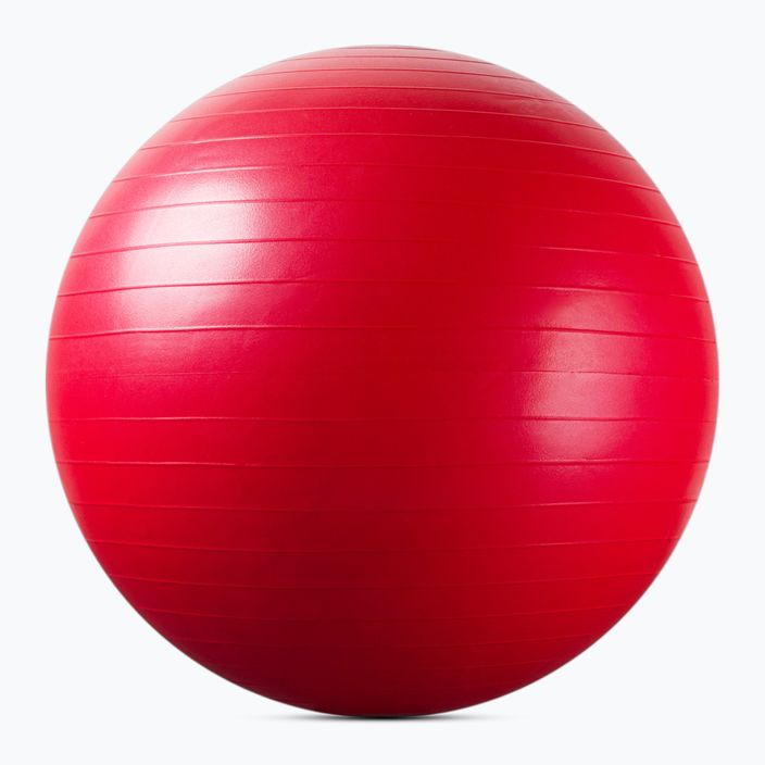 Palla da ginnastica Bauer Fitness Anti-Burst rossa ACF-1072 65 cm