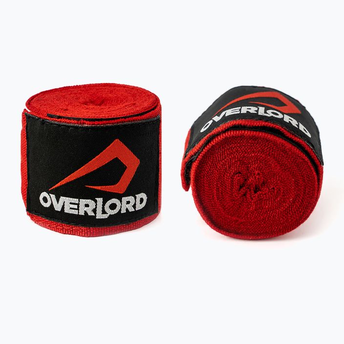 Bendaggi da boxe Overlord 200001 350 cm rosso 4