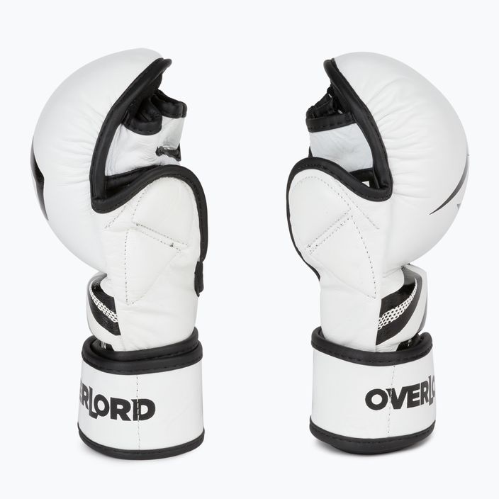 Overlord Sparring MMA guanti da grappling bianchi 4