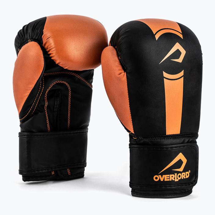 Guanti Overlord Boxer nero/arancio 6