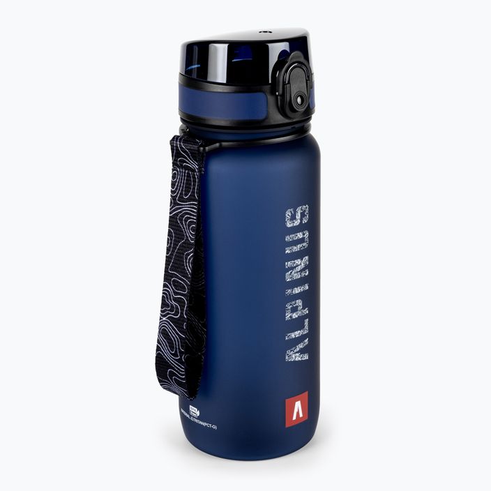 Bottiglia turistica Alpinus Trysil 650 ml, blu navy