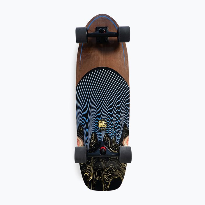 Surfskate Cutback Blu scuro 34" skateboard 7
