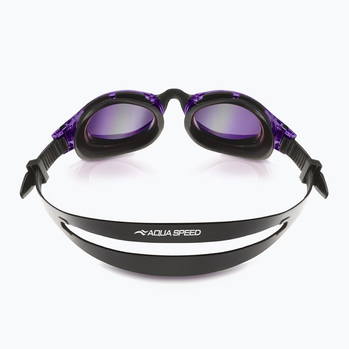 AQUA-SPEED Triton 2.0 Specchio occhiali da nuoto viola 2