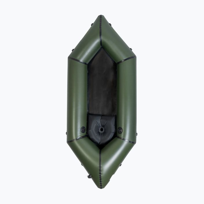 Pontone aperto Pinpack Packraft Opty verde scuro
