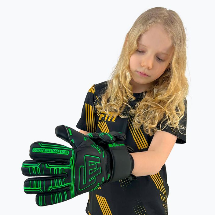 Guanti da portiere per bambini Football Masters Symbio NC verde 4