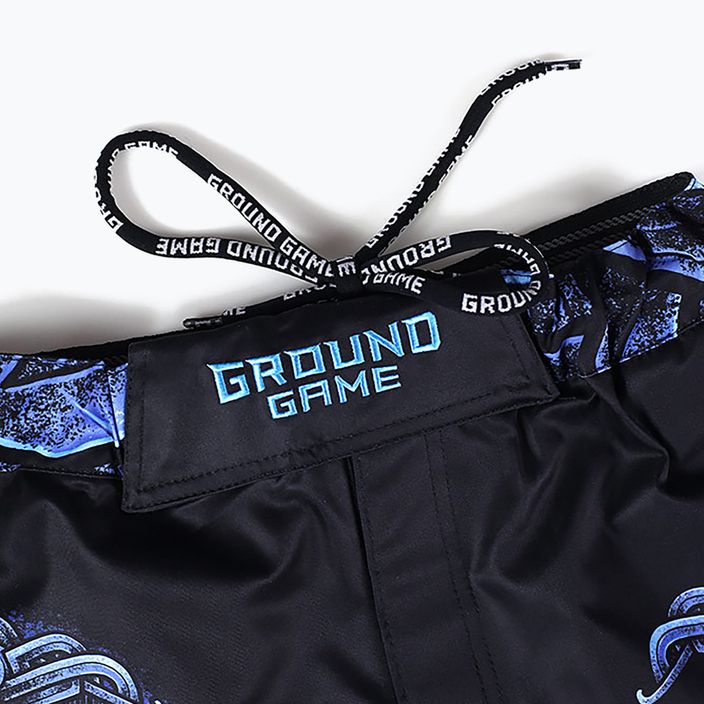 Pantaloncini da allenamento Ground Game MMA da uomo Viking nero 5