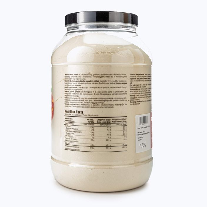 Proteine del siero del latte 7Nutrition 80 2 kg Pesca 2