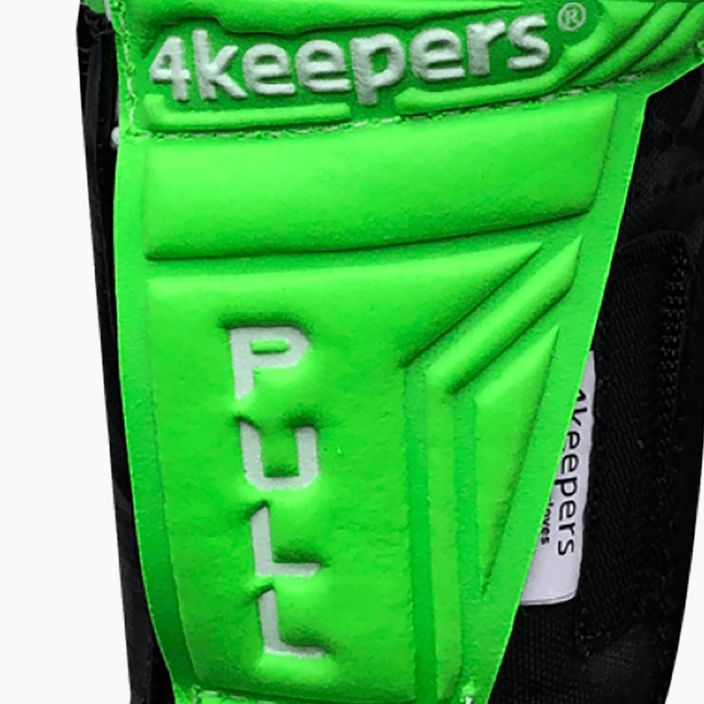 4keepers Neo Optima NC guanti da portiere per bambini nero/bianco/verde 8