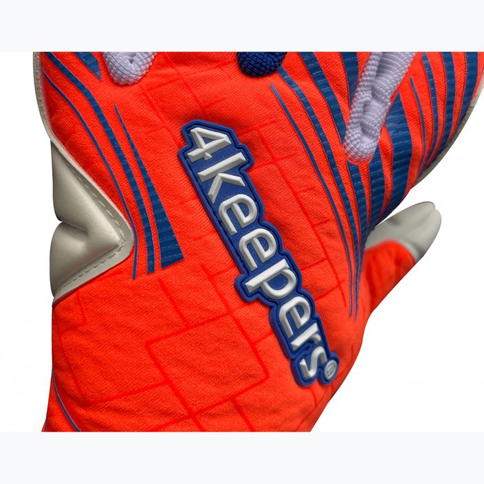 4keepers Soft Amber NC Jr guanti da portiere per bambini arancione 5