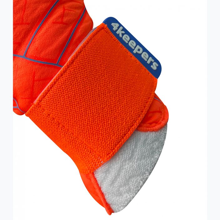 4keepers Soft Amber NC Jr guanti da portiere per bambini arancione 6