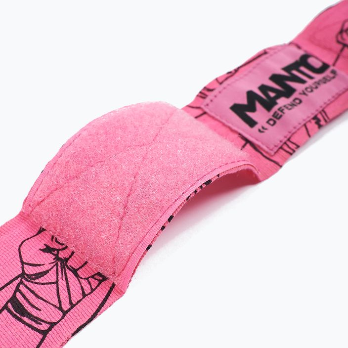 MANTO Punch bende da boxe rosa 3
