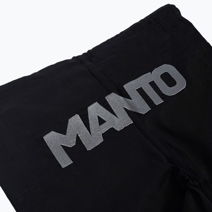 GI per jiu-jitsu brasiliano MANTO Rise 2.0 nero 14