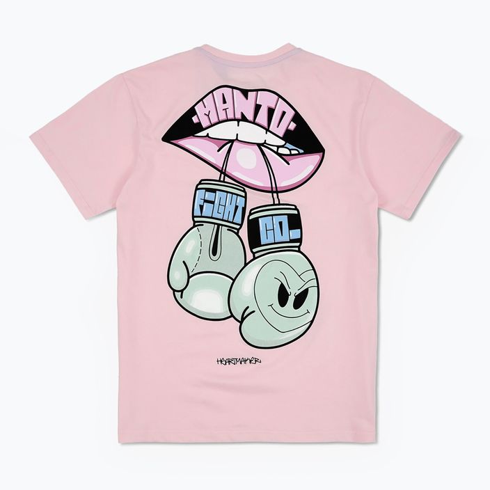 MANTO x KTOF Guanti t-shirt rosa 2