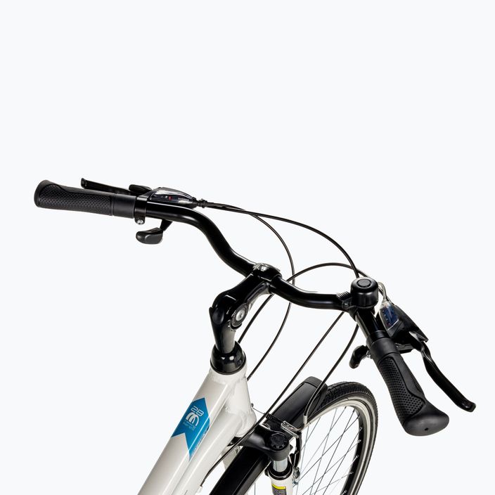 Bicicletta da trekking da donna Romet Gazela 1 bianco/azzurro 4