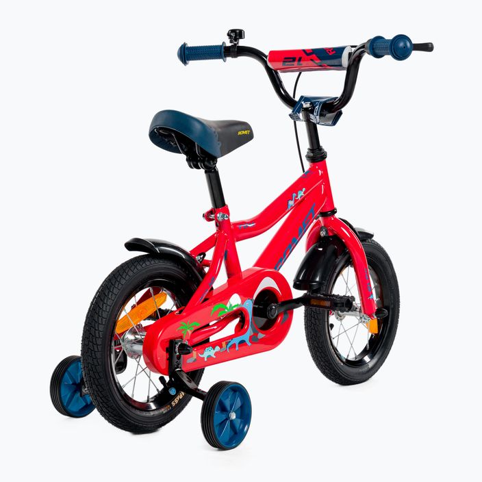 Bicicletta per bambini Romet Tom 12 rosso/blu 3