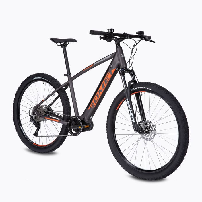 Bicicletta elettrica Romet e-Rambler E9.0 480Wh grigio/arancio 2