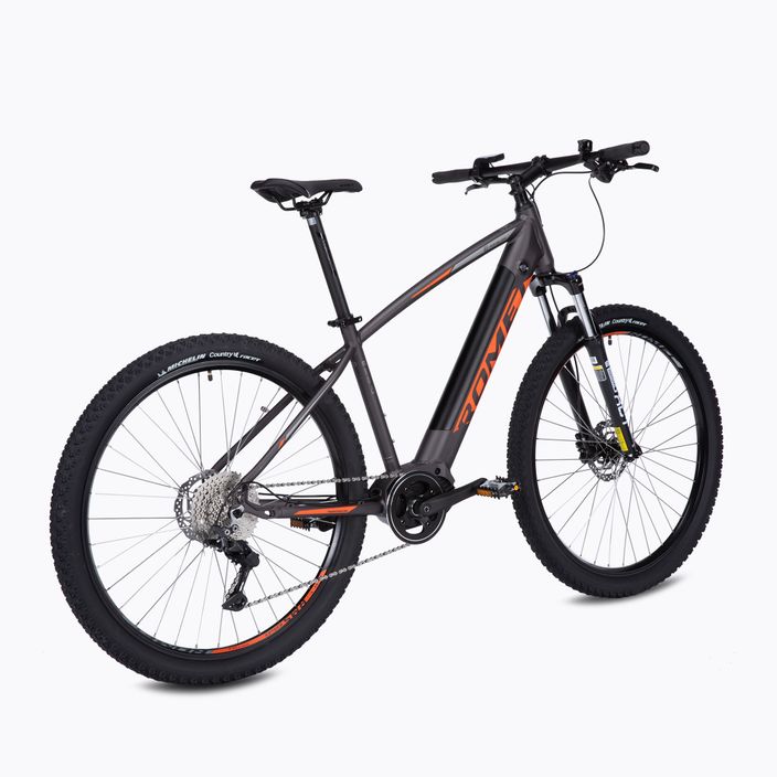 Bicicletta elettrica Romet e-Rambler E9.0 480Wh grigio/arancio 3