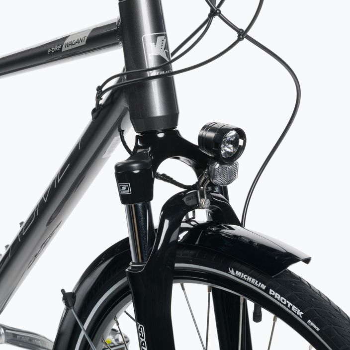Bicicletta elettrica Romet Wagant RM 1 36V 12Ah 440Wh grafite/argento 9