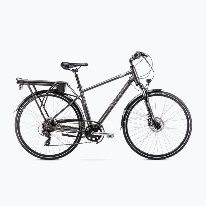 Bicicletta elettrica Romet Wagant RM 1 36V 12Ah 440Wh grafite/argento 19