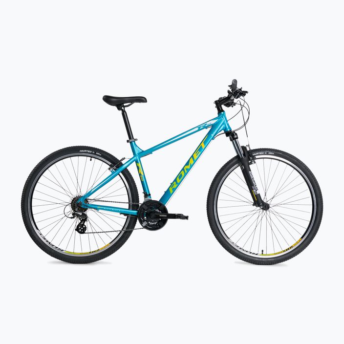 Romet Rambler R9.0 mountain bike blu/bianco/giallo