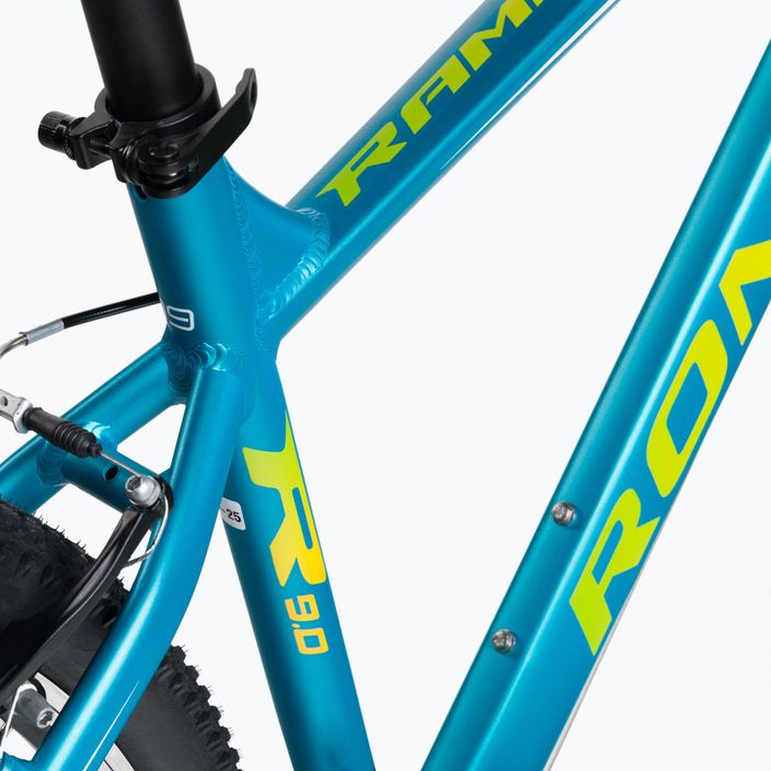 Romet Rambler R9.0 mountain bike blu/bianco/giallo 13