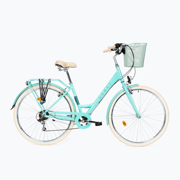 Bicicletta da città da donna Romet Sonata Eco mint