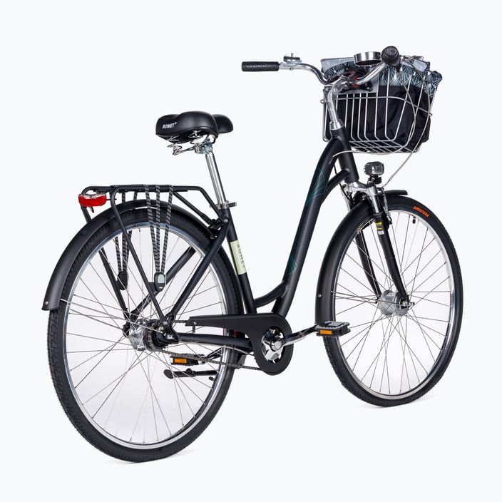 Bicicletta da donna Romet Art Deco Lux nero 3