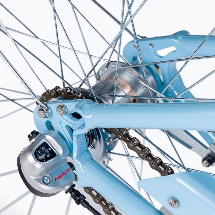 Bicicletta da donna Romet Pop Art 28 Eco blu 5