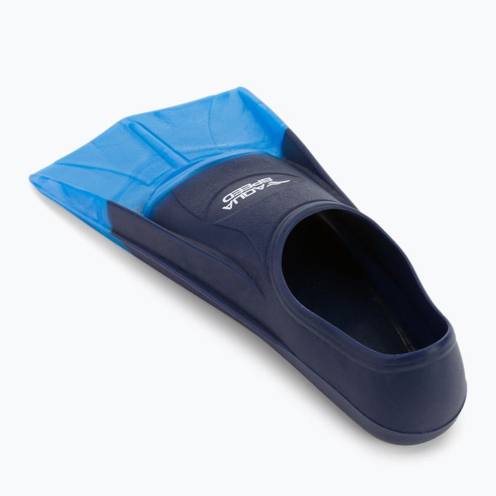 AQUA-SPEED pinne da nuoto per bambini blu navy/azzurro 4