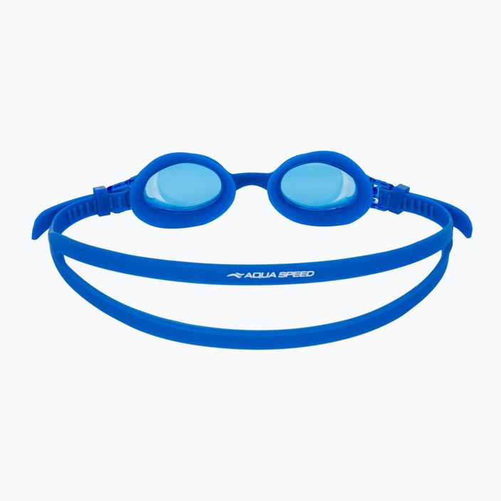 Occhialini da nuoto per bambini AQUA-SPEED Amari blu 5