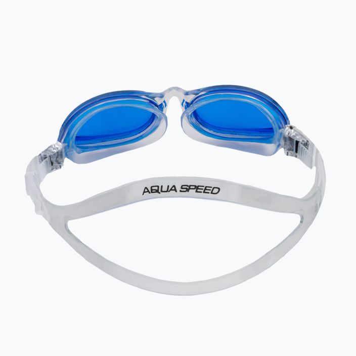 AQUA-SPEED Sonic JR Occhialini da nuoto per bambini trasparenti/blu 5