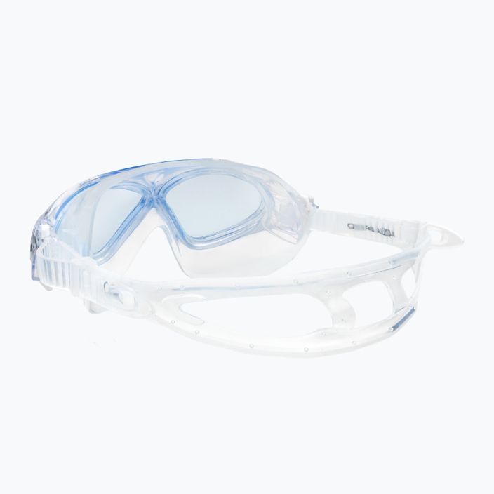 AQUA-SPEED maschera da nuoto per bambini Zephyr blu/trasparente 4