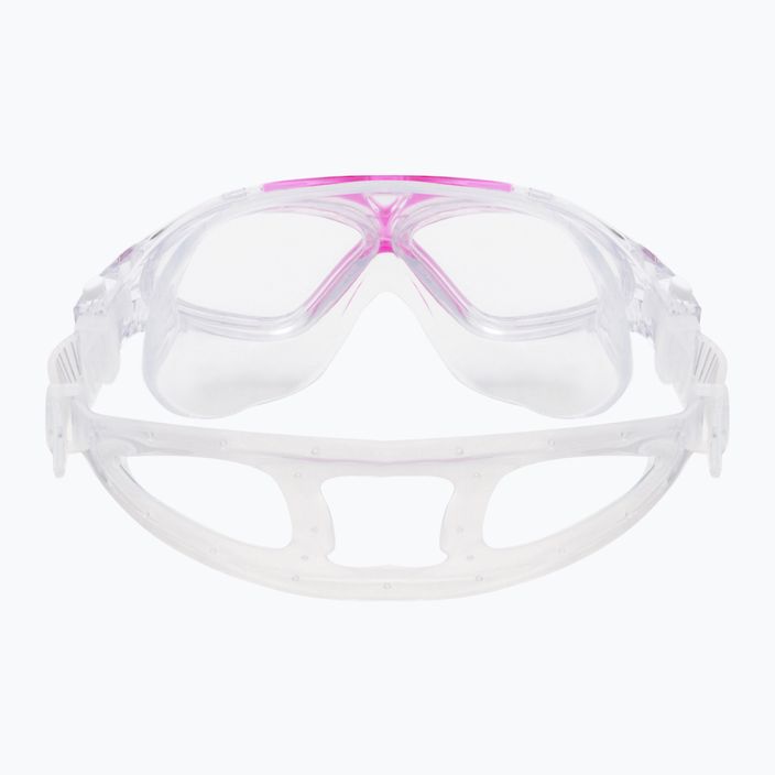 AQUA-SPEED maschera da nuoto per bambini Zephyr rosa/trasparente 5