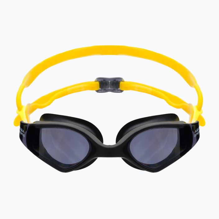 AQUA-SPEED Occhiali da nuoto Blade nero/giallo/scuro 2