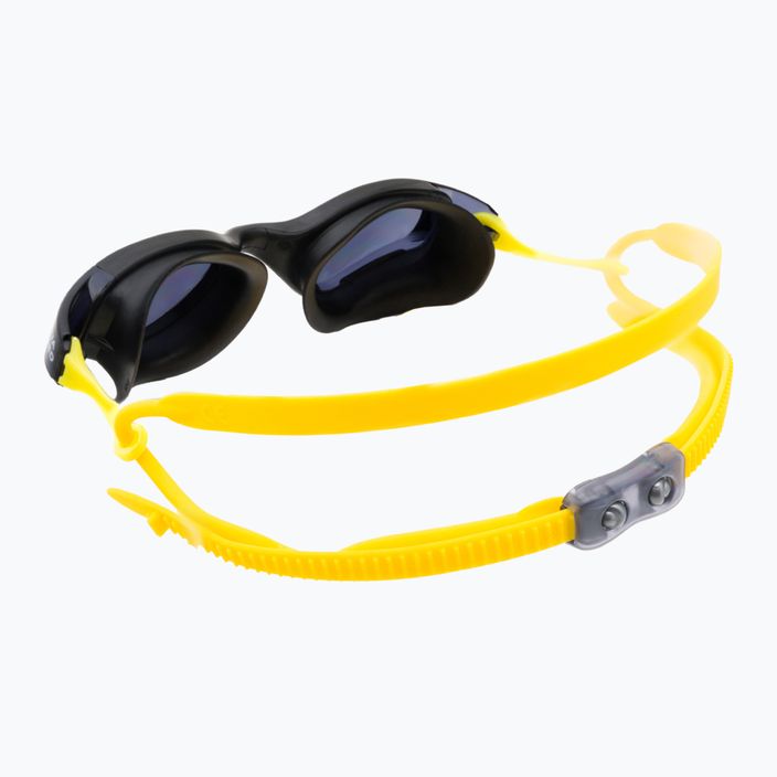 AQUA-SPEED Occhiali da nuoto Blade nero/giallo/scuro 4