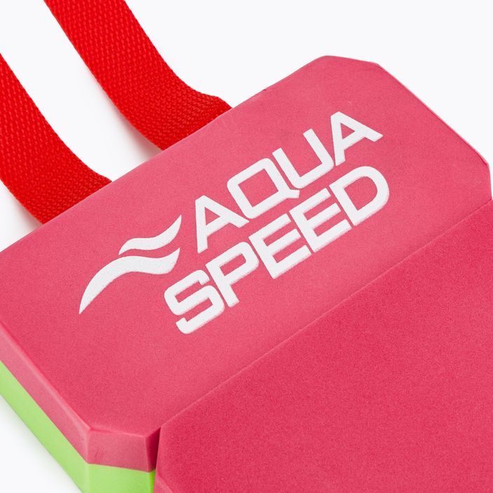 AQUA-SPEED Cintura di galleggiamento per bambini 5 pezzi rosa/verde 3