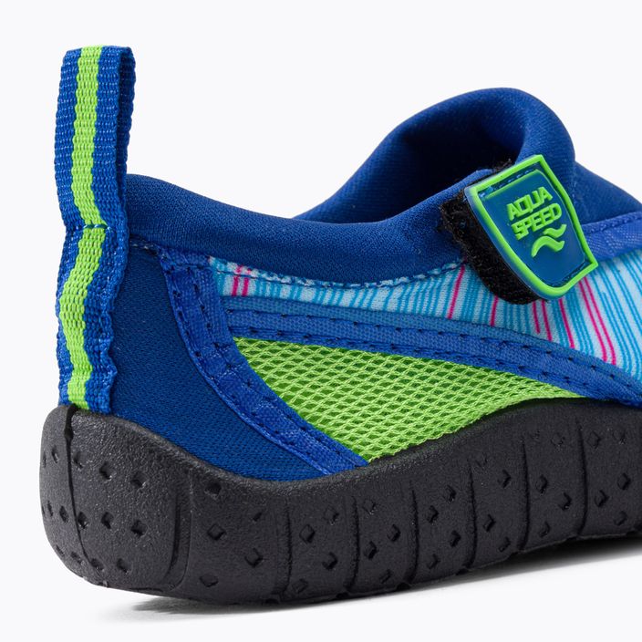 AQUA-SPEED scarpe da acqua per bambini Aqua 2C blu/verde 8
