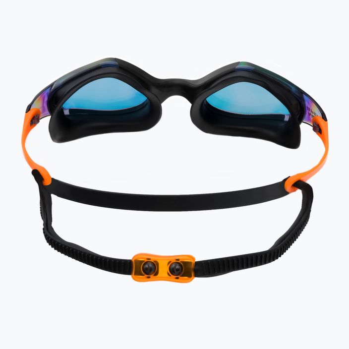 AQUA-SPEED Occhiali da nuoto Blade Mirror nero/arancio 5