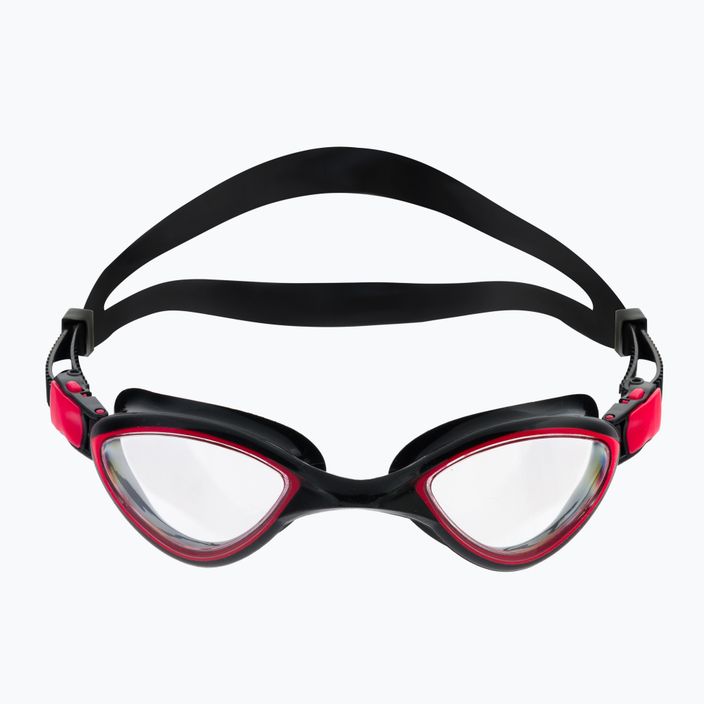 Occhiali da nuoto AQUA-SPEED Flex rosso/nero/luminoso 2