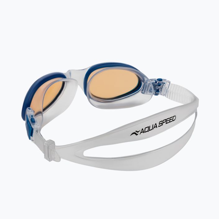 Occhiali da nuoto AQUA-SPEED X-Pro blu/arancio 4