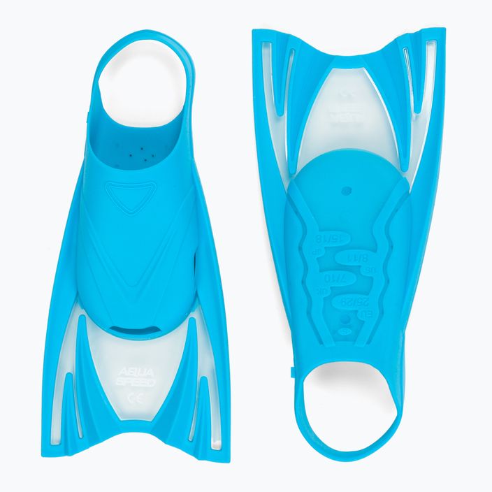 AQUA-SPEED Rana azzurro pinne da nuoto per bambini 2