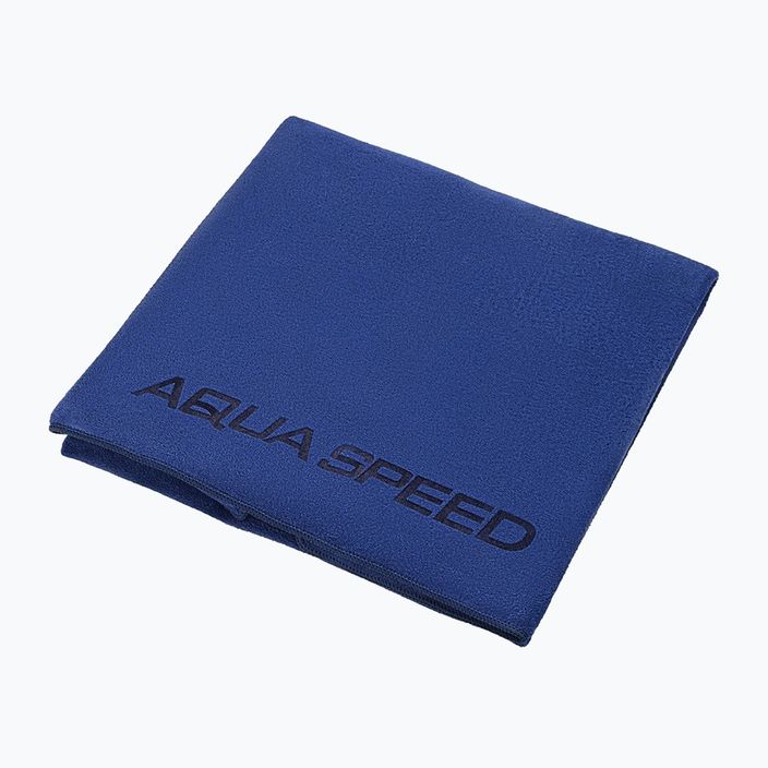 AQUA-SPEED Asciugamano ad asciugatura rapida Dry Soft 70 x 140 cm, blu navy 4