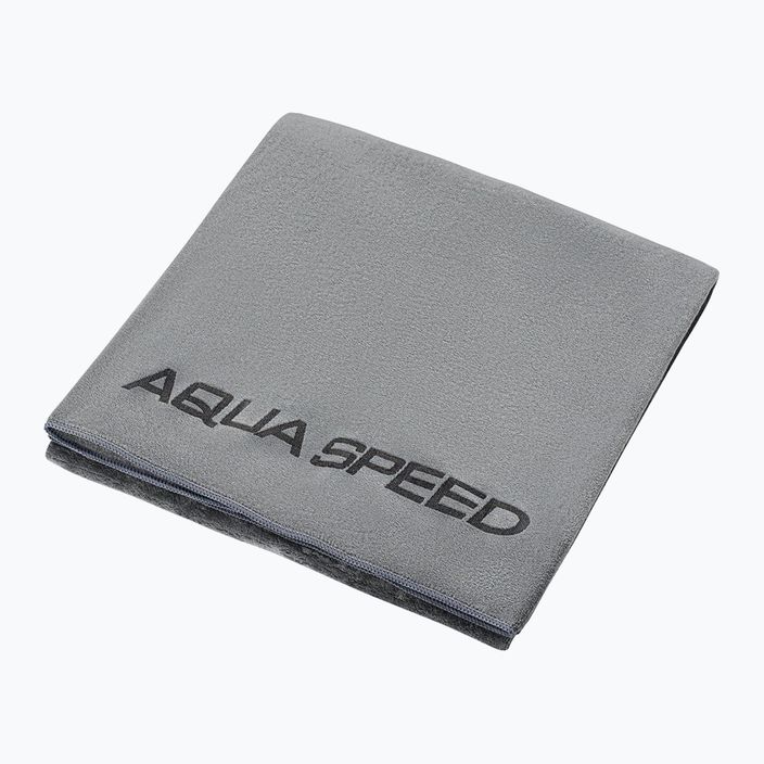 AQUA-SPEED Asciugamano morbido grigio 4