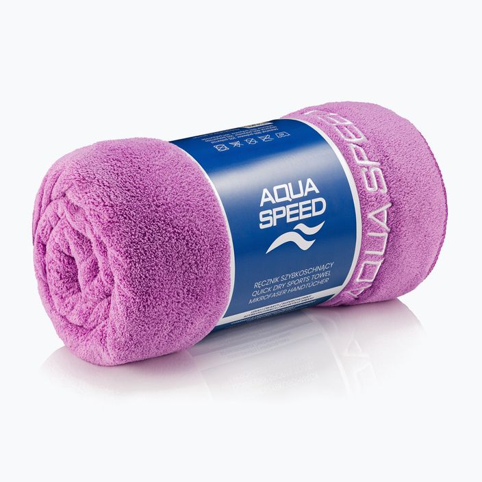 AQUA-SPEED Dry Coral asciugamano ad asciugatura rapida viola 2