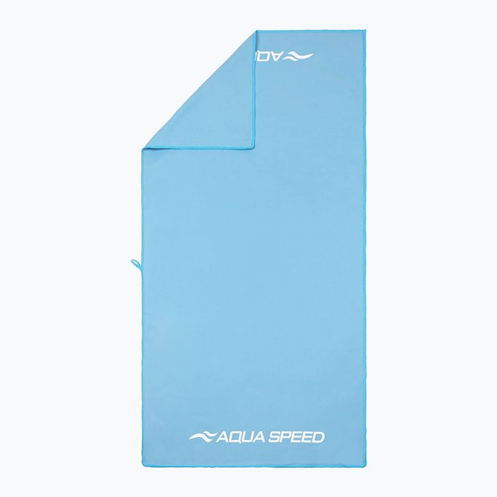 AQUA-SPEED Dry Asciugamano piatto ad asciugatura rapida azzurro