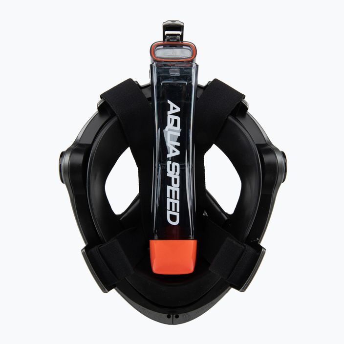AQUA-SPEED Spectra 2.0 maschera integrale per snorkeling nera 4