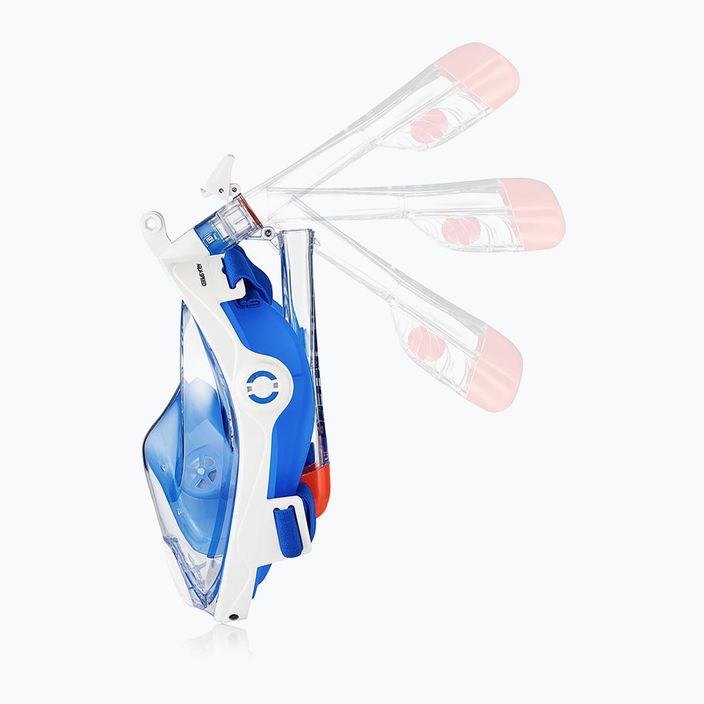 AQUA-SPEED Spectra 2.0 maschera integrale per snorkeling blu/bianco 3