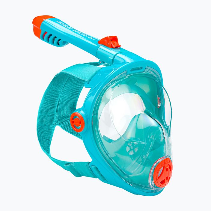 AQUA-SPEED Spectra 2.0 Kid maschera snorkeling integrale turchese