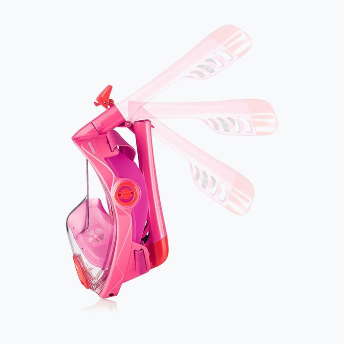 AQUA-SPEED Spectra 2.0 Kid maschera snorkeling integrale rosa 7081 3